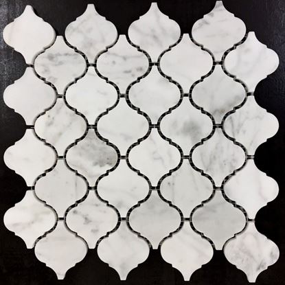 Picture of Lantern White Mosaic 26.5X27