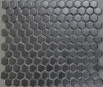 Picture of Metro 23mm Black Hex Mosaic 30X26